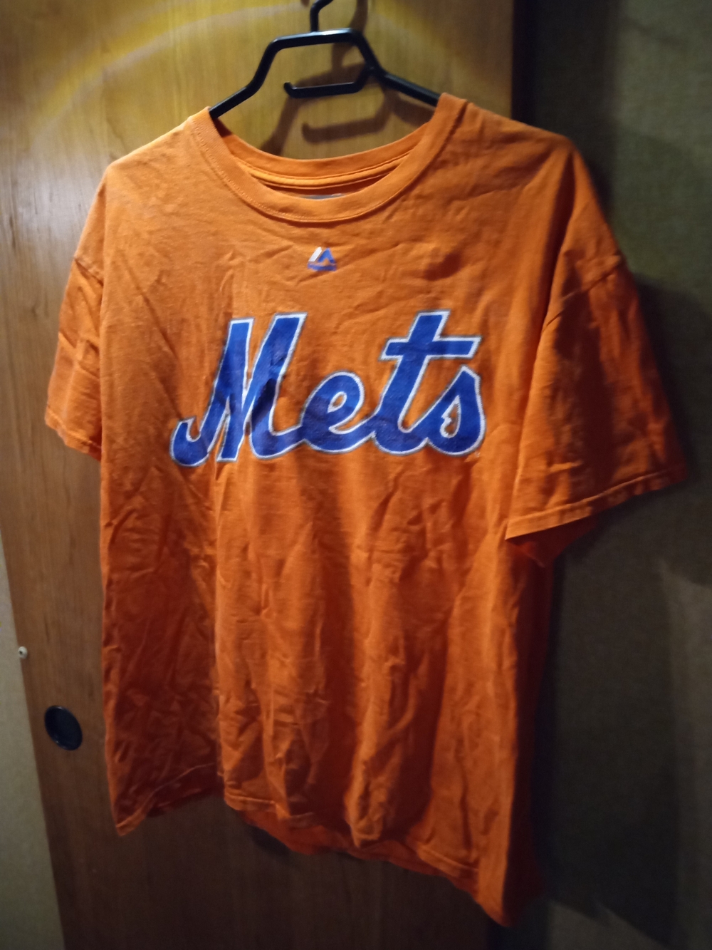 Majestic New York Mets Orange Logo Tee